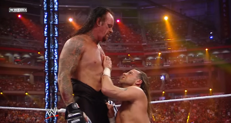 4 - The Undertaker VS Shawn Michaels : Wrestlemania XXVI