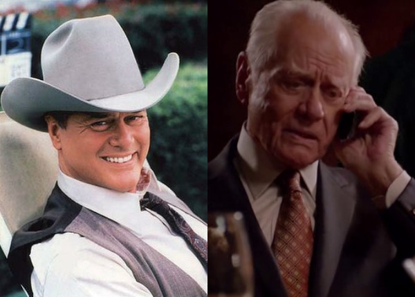 Larry Hagman (JR Ewing) 