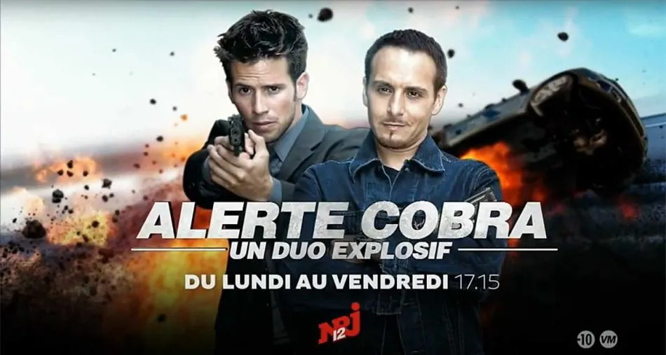 Entre 2003 et 2004, Christian Oliver incarnait Jan Richter aux côtés d’Erdogan Atalay dans la série Alerte Cobra. ©NRJ12