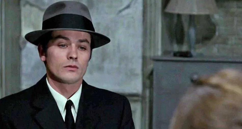 Le Samouraï en 1967 avec Alain Delon et Nathalie Delon