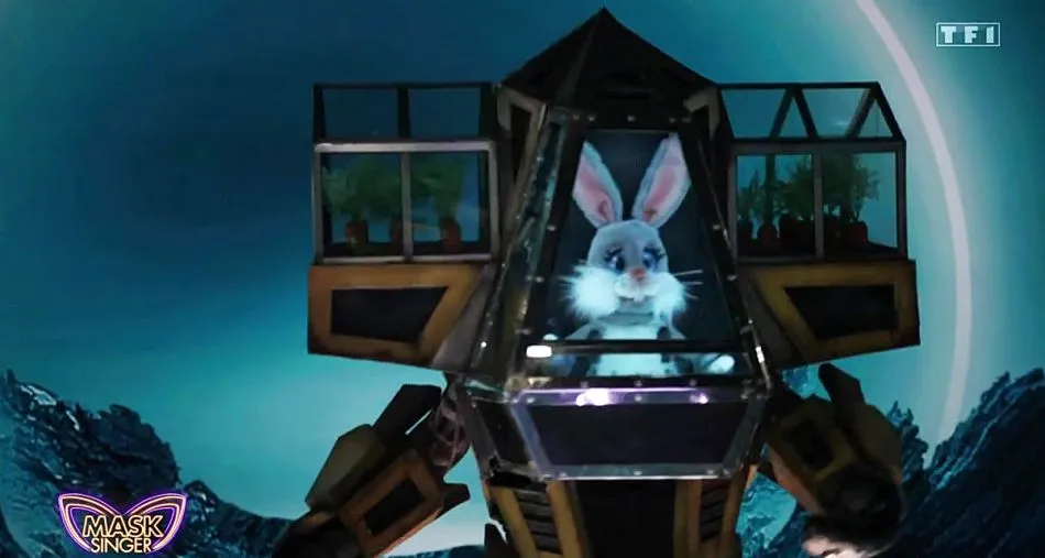 Le Robot-Lapin dans l’Univers de Mask Singer