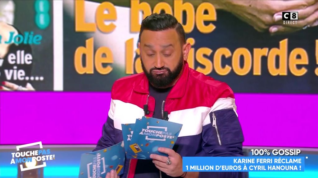 TPMP : Karine Ferri réclame 1 million d’euros à Cyril Hanouna