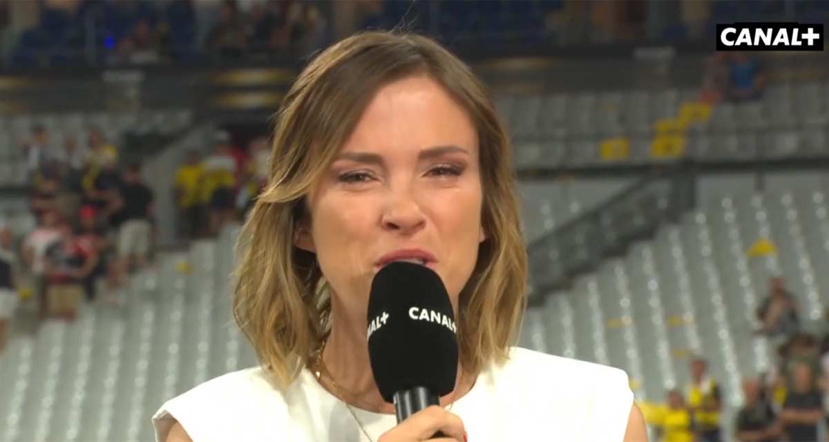 Canal+ : clap de fin pour Isabelle Ithurburu en larmes, Romain Ntamack explose en finale du TOP14