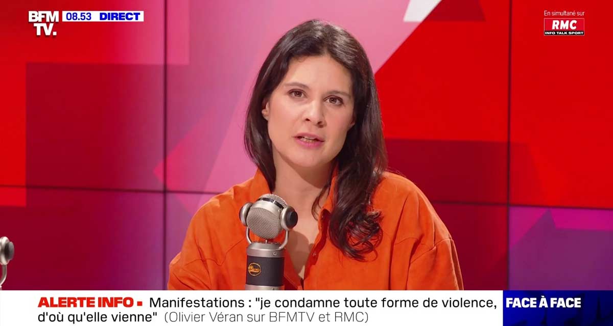 BFMTV : Apolline de Malherbe bousculée par un invité, elle se défend en direct