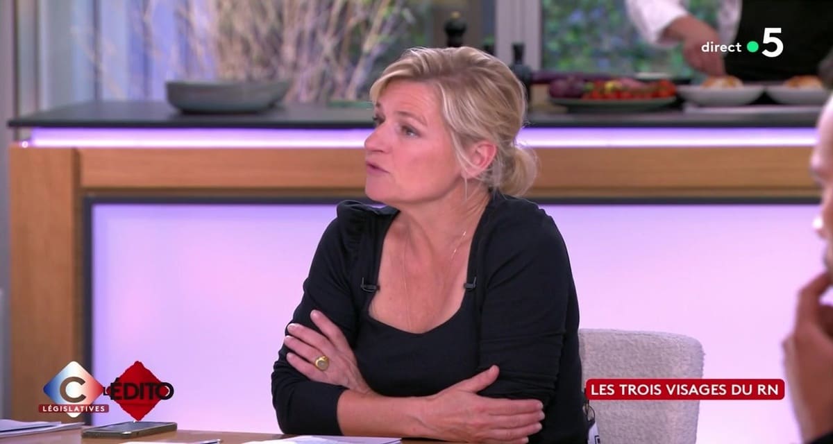 C à vous : Anne-Elisabeth Lemoine piège un invité en direct