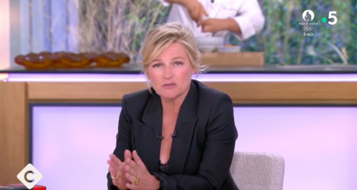 C à vous : Anne-Élisabeth Lemoine en pleine psychose pour son retour sur le plateau