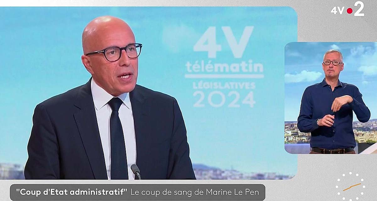 Eric Ciotti : Coup de théâtre sur France 2