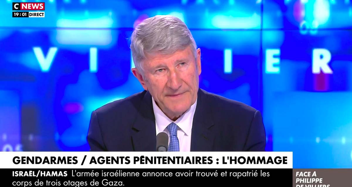 Philippe de Villiers : son coup d’éclat sur CNews 