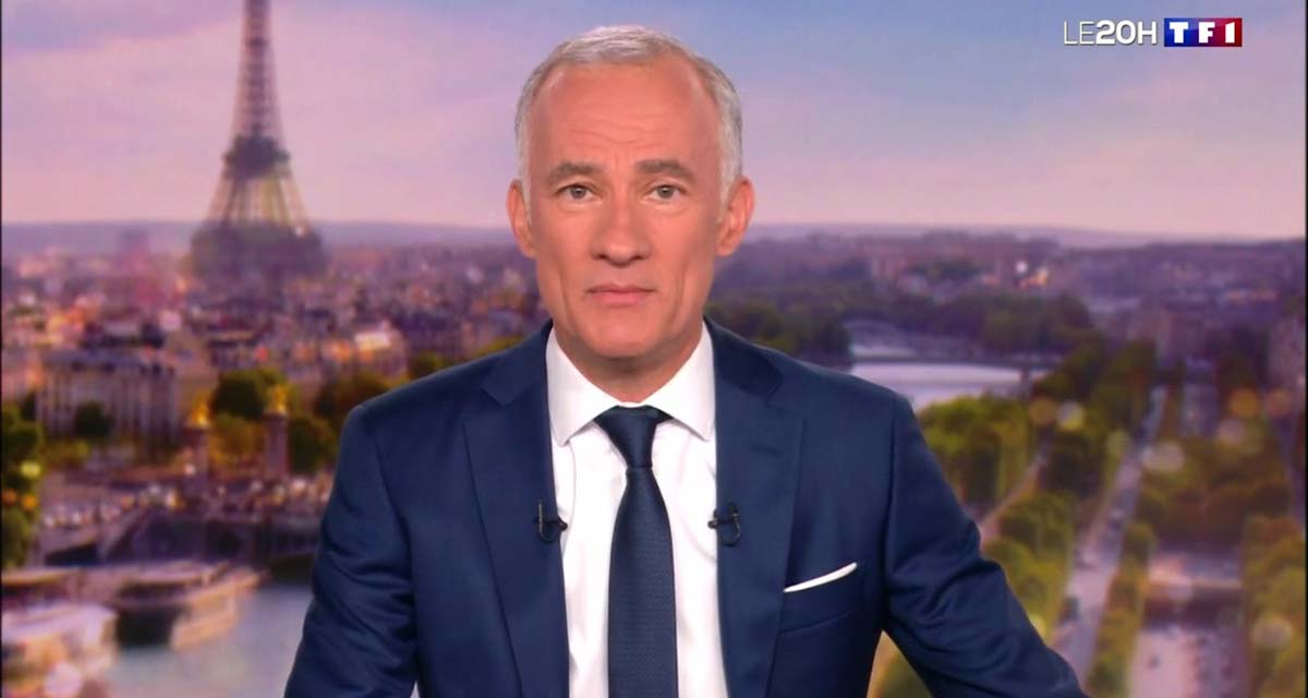 JT 20H : départ confirmé de Gilles Bouleau, son message d’au revoir au public de TF1