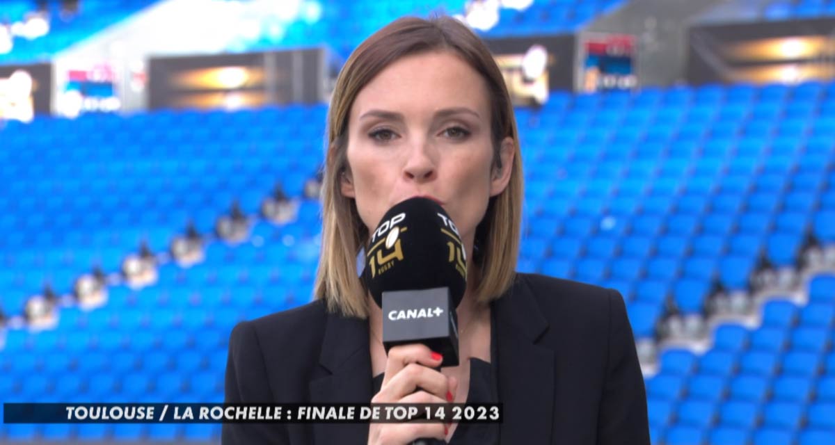 Canal+ : les adieux d’Isabelle Ithurburu, audiences explosives avant la finale du TOP 14