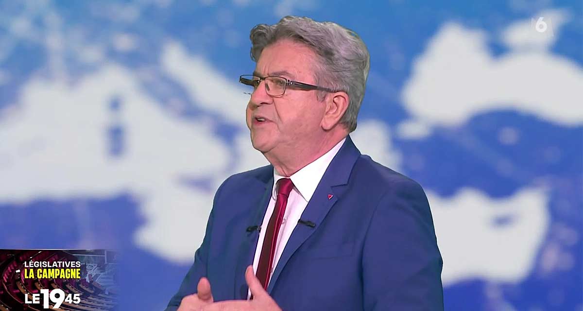 Jean-Luc Mélenchon condamné sur M6