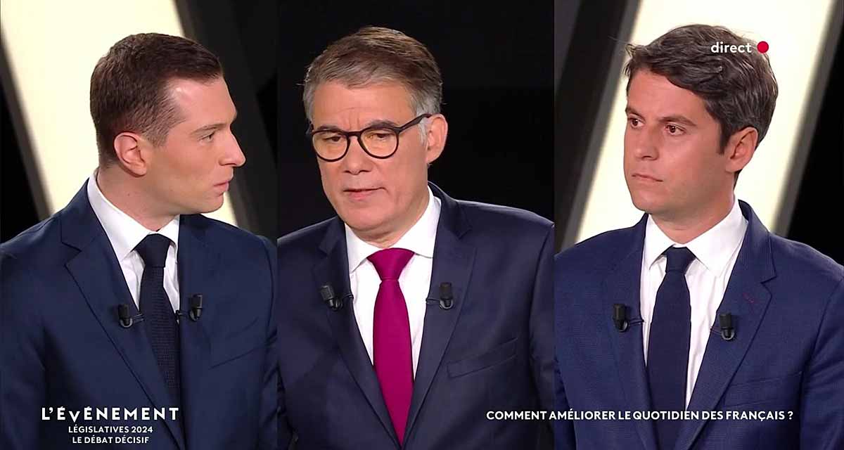 Bardella/Attal/Faure : la fuite des téléspectateurs de France 2