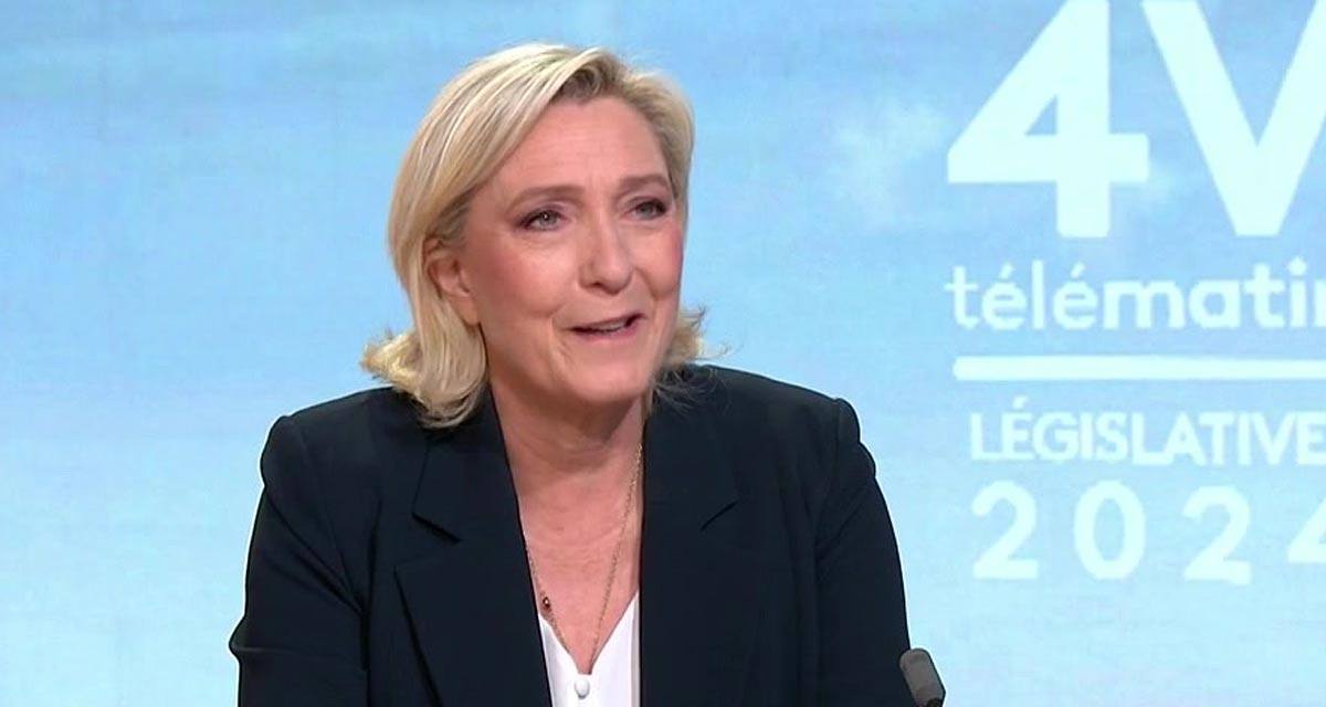 Marine Le Pen condamnée sur France 2