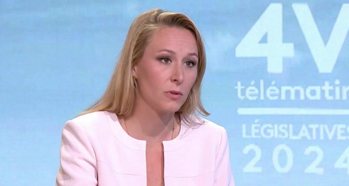 Marion Maréchal sanctionnée sur France 2