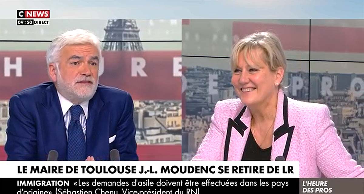 L’heure des Pros :  Pascal Praud coupe Nadine Morano en direct, apocalypse sur CNews