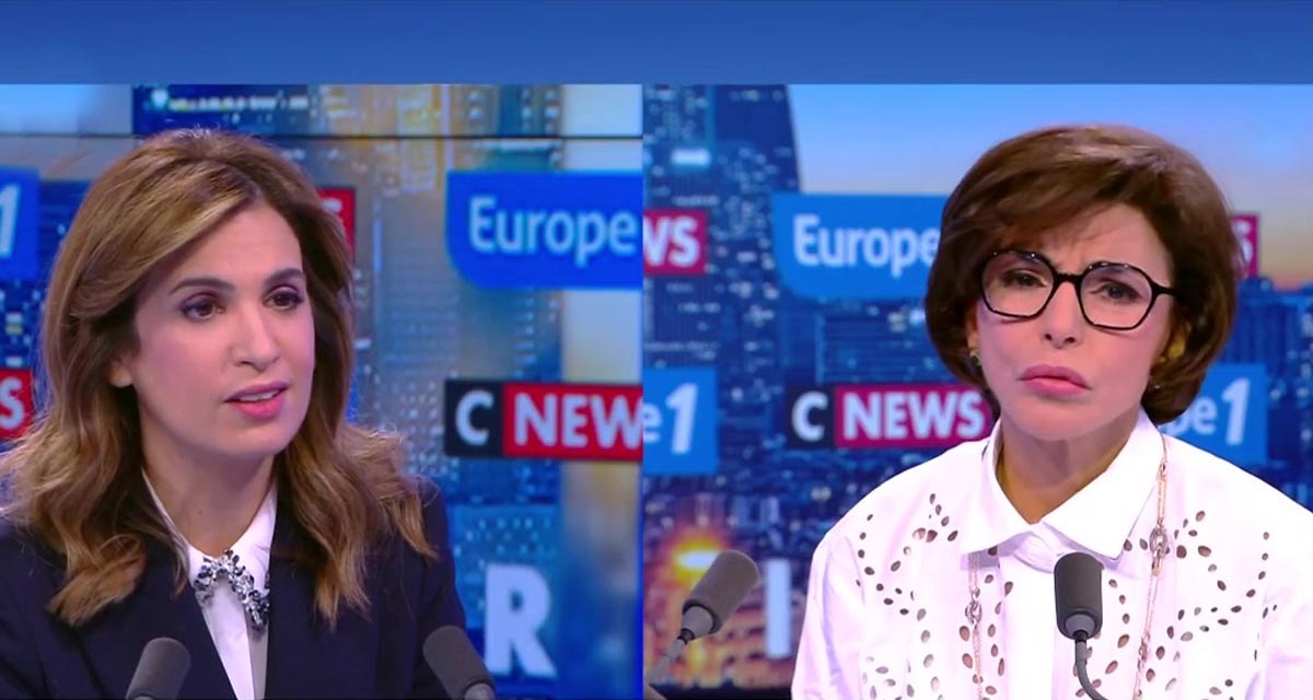 Rachida Dati tournée en ridicule par Sonia Mabrouk sur CNews