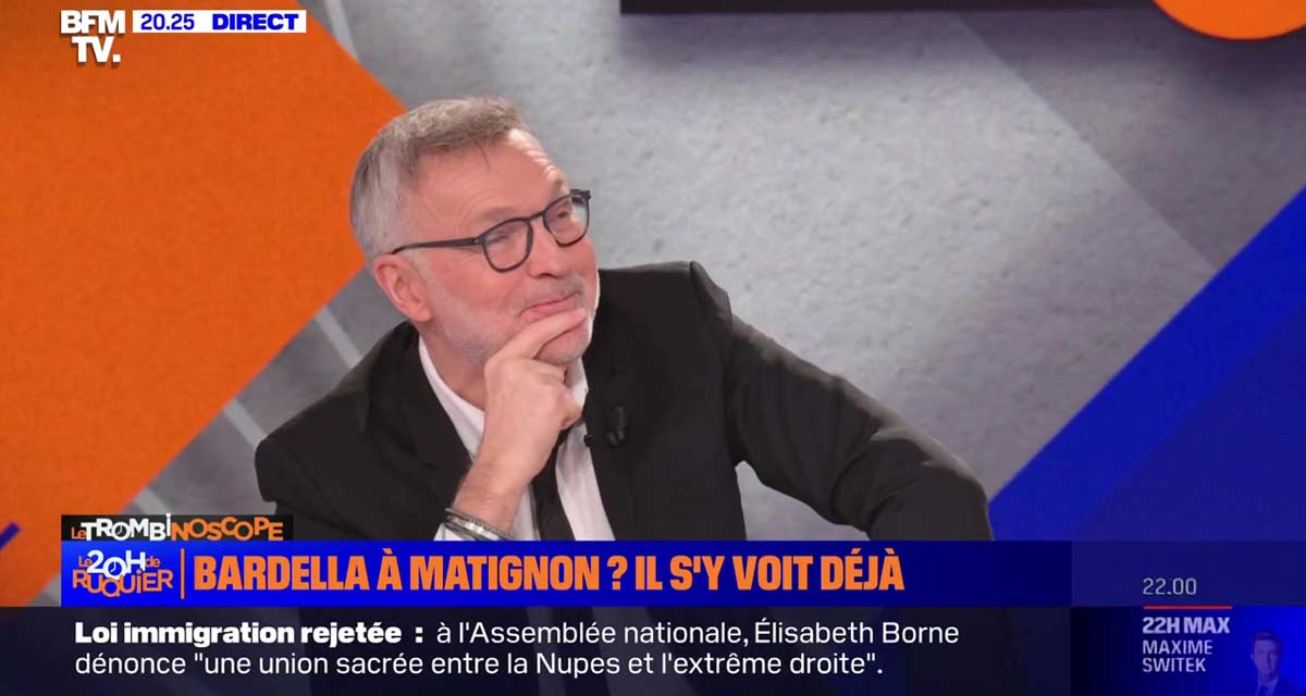 Laurent Ruquier désarçonné en direct, coup de massue pour BFMTV