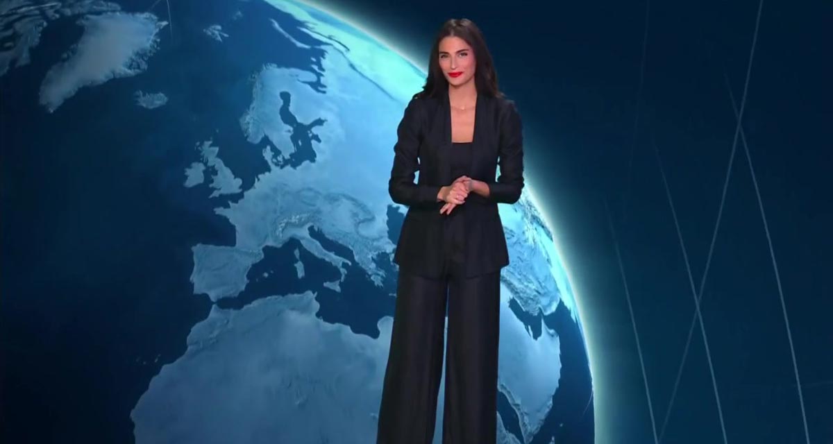 Tatiana Silva, miss météo préférée des Français 