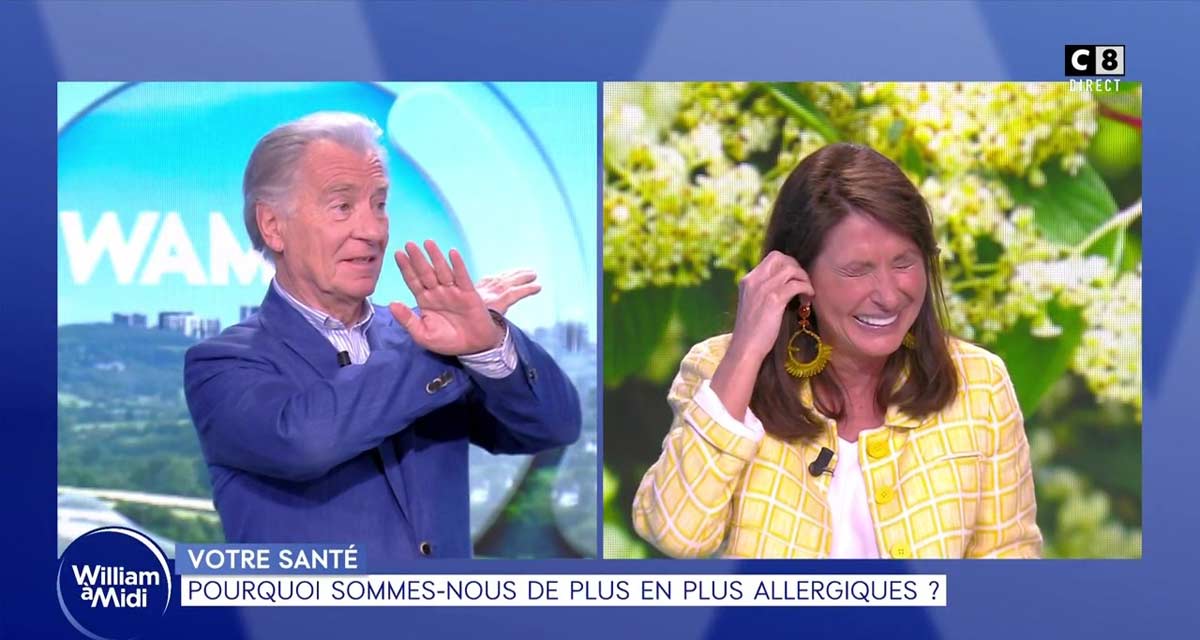 C8 : « C’est fini ! » William Leymergie rembarre Brigitte Milhau en direct après son erreur dans William à midi 