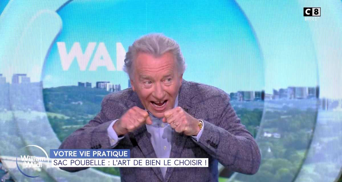 C8 : William Leymergie sévèrement sanctionné, « Il est fou ! », violentes critiques dans William à midi 