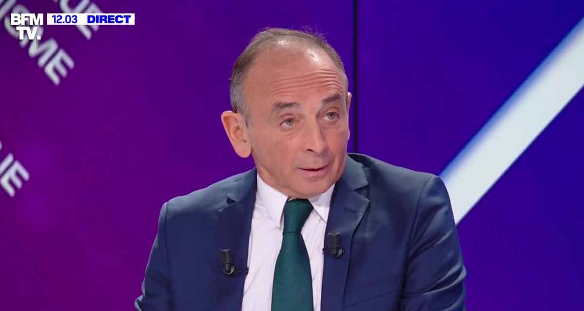 Eric Zemmour : « Je vous réponds ce que je veux ! », il s’agace en direct sur BFMTV