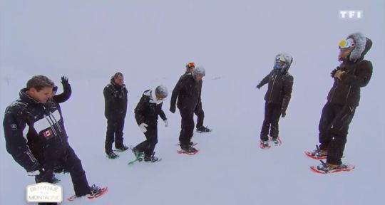 Bienvenue à la montagne : Cristina et Ariadna prises dans une tempête de neige, Olivier et Christophe congelés 