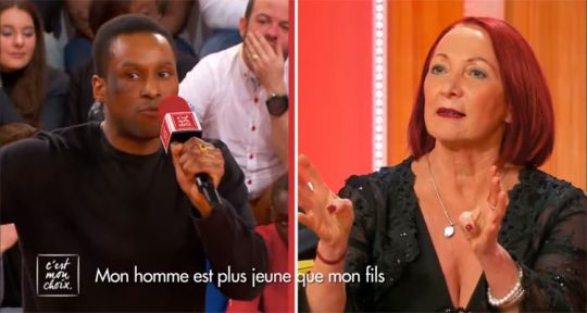 C’est mon choix : Evelyne Thomas au cœur d’un gros clash entre une cougar et un homme du public, Chérie 25 agrippe les fans