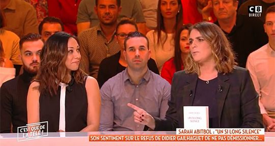 C’est que de la télé : Valérie Bénaïm sous pression avec Sarah Abitbol sur C8