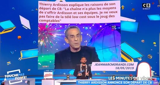 Thierry Ardisson : ses attaques sur Cyril Hanouna et Vincent Bolloré, son retour sur France Télévisions...