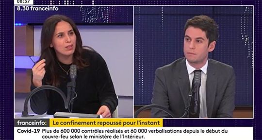 Franceinfo : Salhia Brakhlia (Quotidien) déjoue LCI, Samuel Etienne et Marc Fauvelle éloignent Pascale de la Tour du Pin