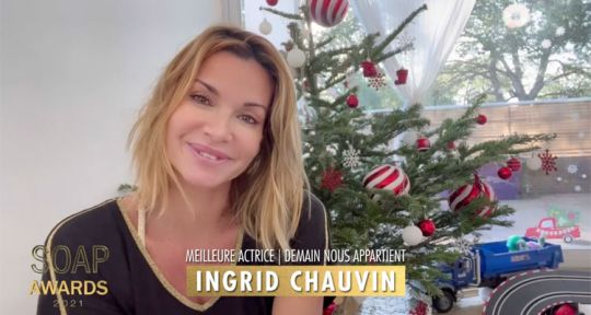 Ingrid Chauvin (Demain nous appartient, Soap Awards 2021) : « C’est incroyable, sans vous on n’existe pas »