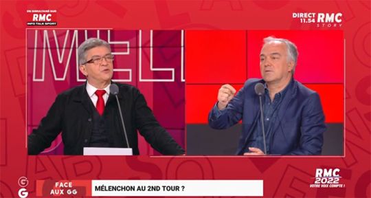 Les grandes gueules :  Jean-Luc Mélenchon et sa réplique foudroyante et cruelle, audience explosive pour Marschall et Truchot