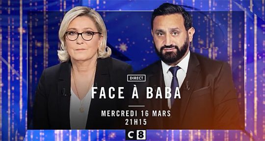 Face à Baba (C8) : audience surprenante pour Marine Le Pen chez Cyril Hanouna après Eric Zemmour ?