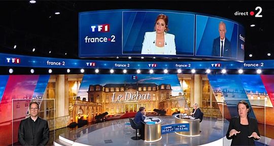 Audiences TV prime (mercredi 20 avril 2022) : le débat Macron / Le Pen (TF1, France 2) pulvérise la concurrence, M6 résiste avec Cauchemar en cuisine