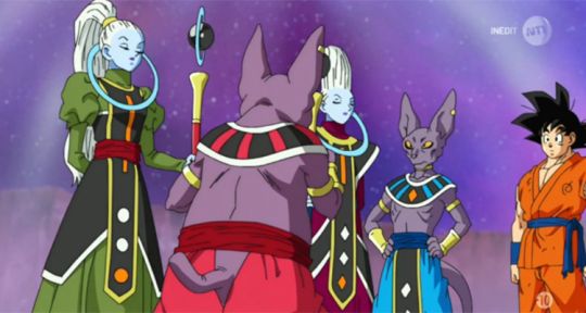 Dragon Ball Super : Goku et Beerus rencontrent le Roi Zeno et s’installent sur le podium de la TNT