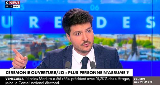 L’heure des Pros : incident en direct après le départ d’Eliot Deval sur CNews