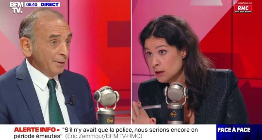 Eric Zemmour rembarre sèchement Apolline de Malherbe, elle s’énerve en direct “Vous aimez bien leur cracher dessus !”