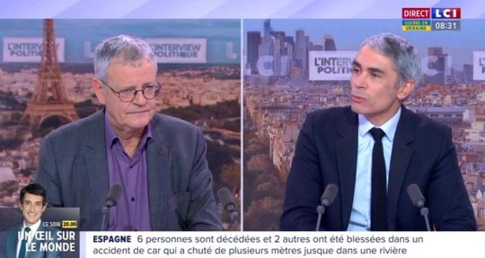 « Messieurs… soyez bons et intéressants… », la surprenante annonce en direct sur LCI de Bernard Poirette à Damien Fleurot