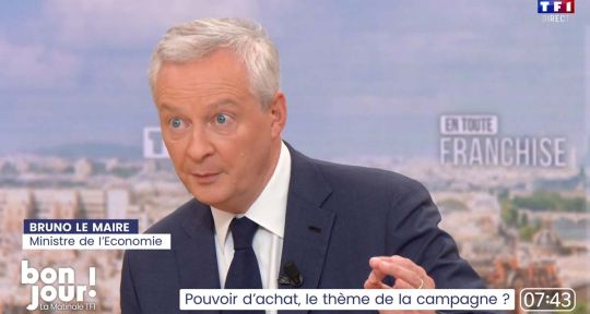 Bruno Le Maire sanctionné sur TF1