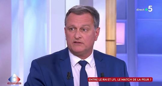 Louis Aliot s’écroule en direct