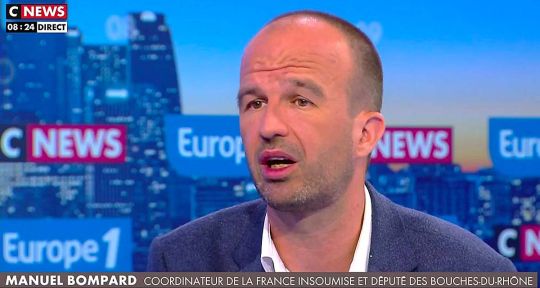 Manuel Bompard accuse le présentateur de CNews “Ne dîtes pas des choses comme ça !”