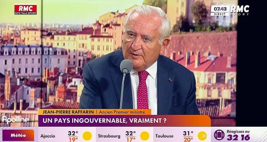 Jean-Pierre Raffarin s’écroule, catastrophe en direct