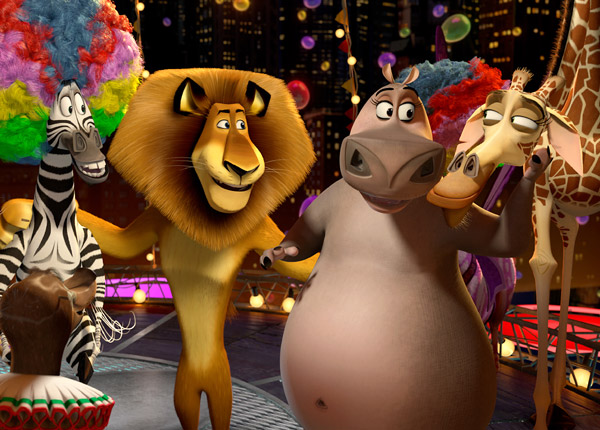 Les pingouins au cinéma, Madagascar 3 envoie ses bons baisers d’Europe sur France 2