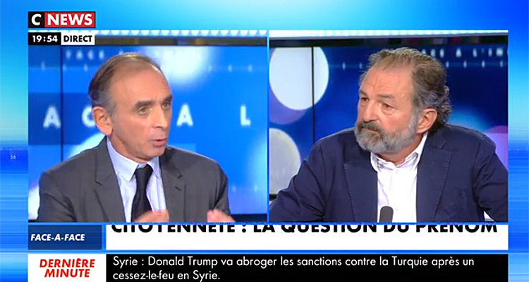 Eric Zemmour sur CNews : quel bilan d’audience pour la première semaine de Face à l’info ?