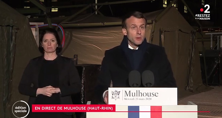 Emmanuel Macron à Mulhouse : quelle audience pour TF1, France 2 et M6 ?