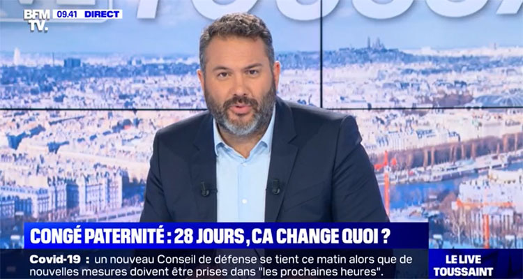 BFMTV : Bruce Toussaint renverse Pascal Praud, Eric Brunet terrassé par Axel de Tarlé