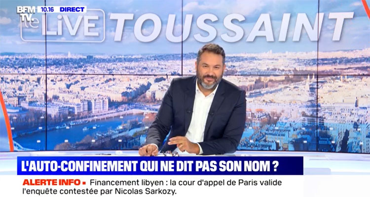 BFMTV : Bruce Toussaint bousculé par Pascal Praud et Morandini, Eric Brunet hors-jeu