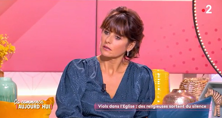 Ça commence aujourd’hui : Faustine Bollaert menace TF1 avec les viols dans l’Eglise