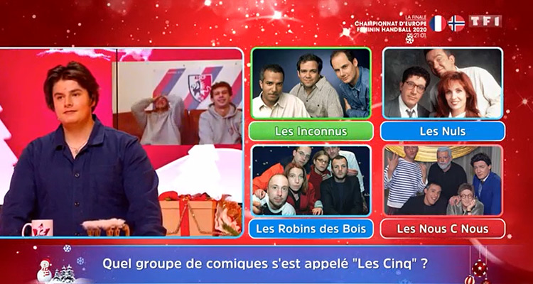 Les 12 coups de Noël : le retour des maitres de midi Paul, Eric, Caroline, Timothée, Hakim et Xavier... qui pour la victoire sur TF1 ?