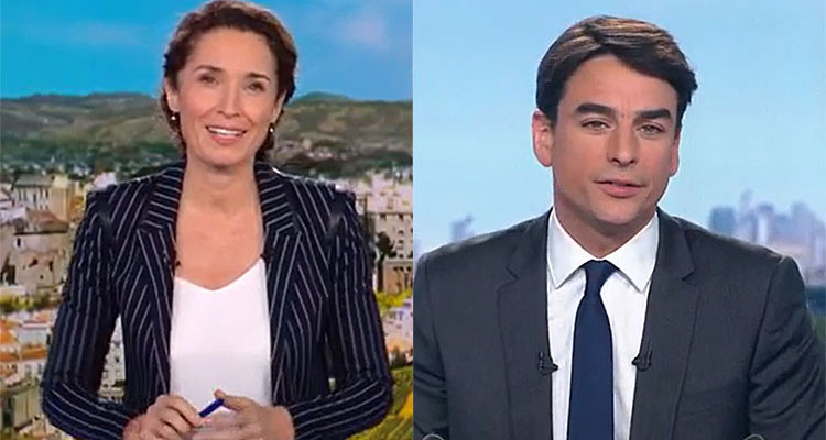 JT 13H :  Marie-Sophie Lacarrau contrariée, Julian Bugier se régale